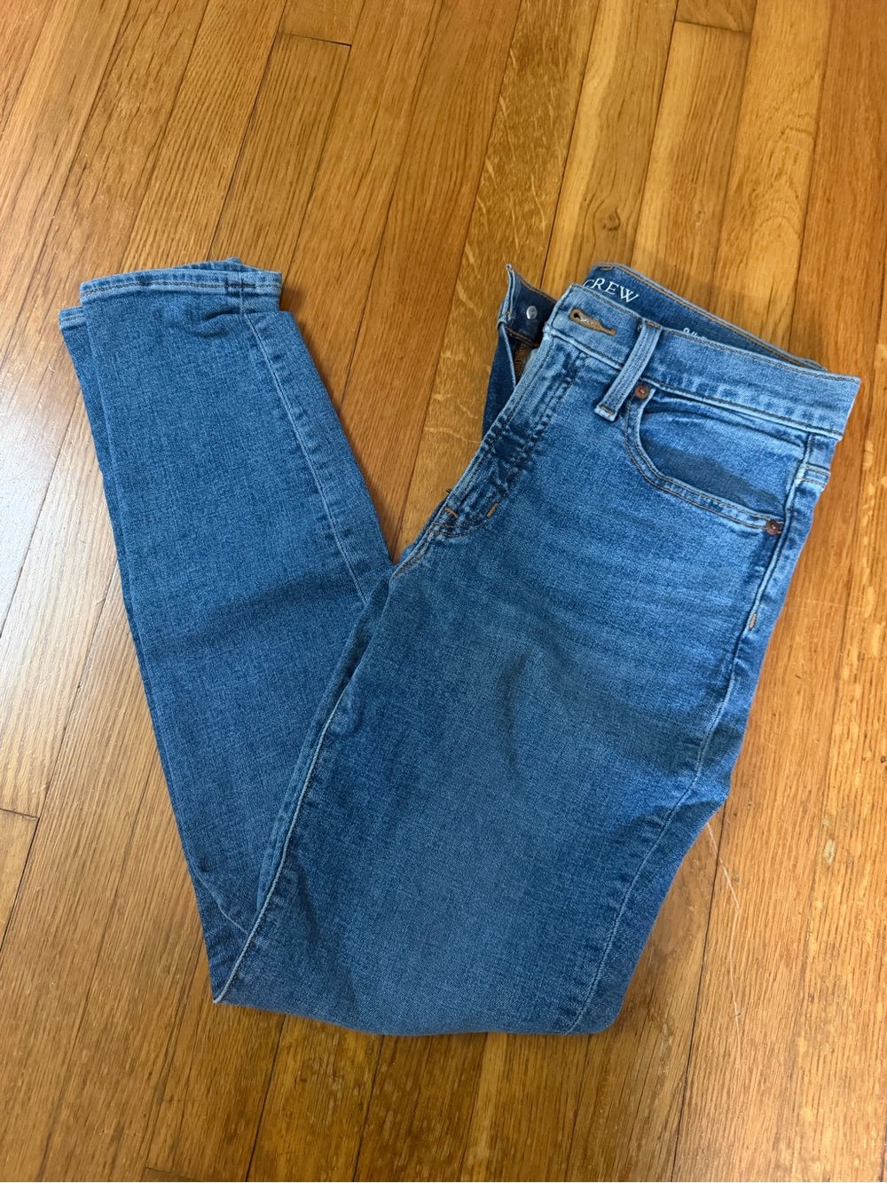 J Crew 9” Toothpick Jeans